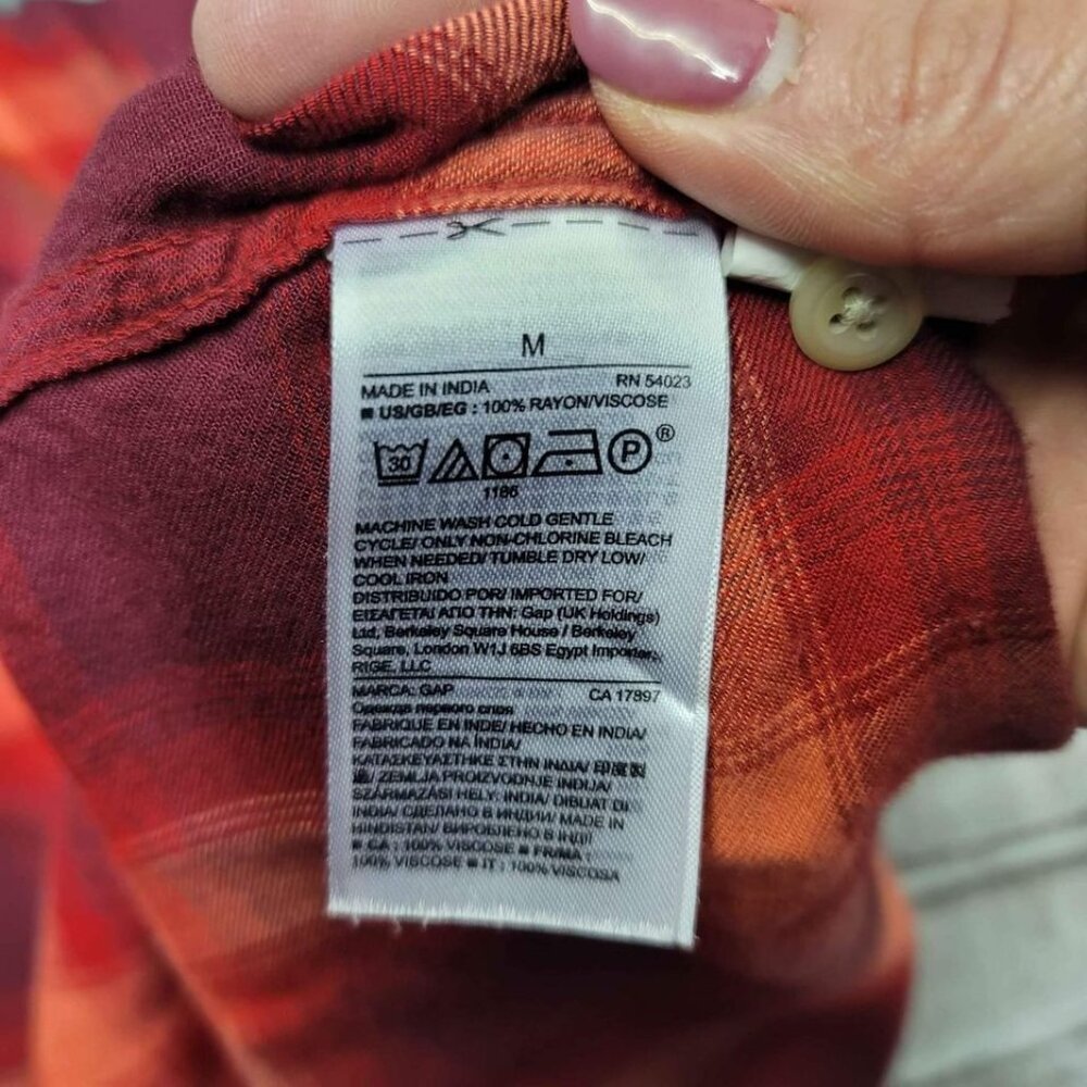 Gap Pendleton Womens Plaid Button Down - image 4